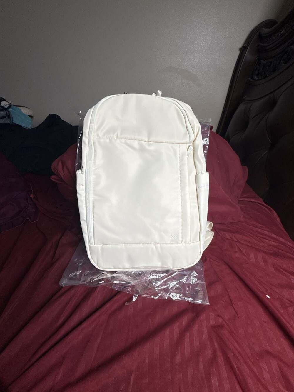 All in Motion Travel 15-Inch Laptop Backpack Ivory